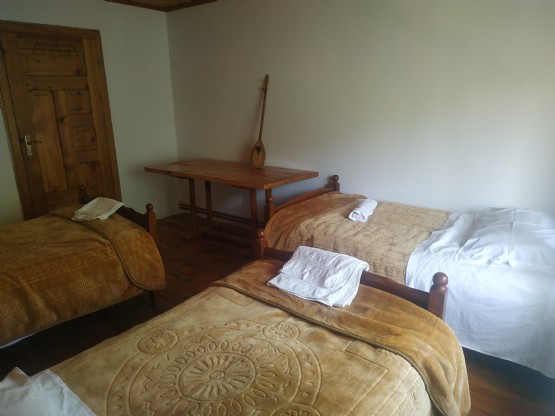 Accommodation in the Ciftelise Room, Akomodim te Dhoma e Ciftelise, Hotel Alpini Lepushe, Bujtina Bjeshket e Kelmendit Shkoder, Agro Turizmi Albania