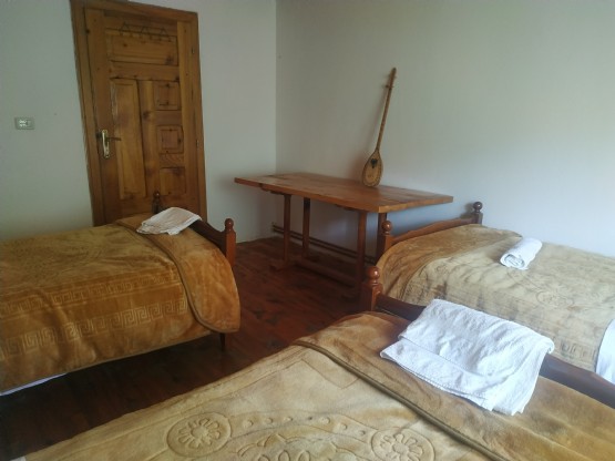 Accommodation in the Ciftelise Room, Akomodim te Dhoma e Ciftelise, Hotel Alpini Lepushe, Bujtina Bjeshket e Kelmendit Shkoder, Agro Turizmi Albania